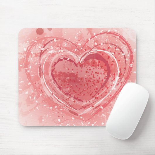 Illustratie Valentijnsdag Muismat (Met muis)