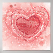 Illustratie Valentijnsdag Poster (Voorkant)