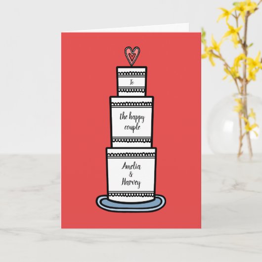 Illustratie van aangepaste weddenschapskap Kaart (Gele Bloem)