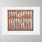 Illustratie van abacus poster (Voorkant)