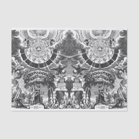 illustratie van Alchemy Tissuepapier (Voorkant)