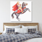 Illustratie van Alexander de Grote Canvas Afdruk (Insitu (Slaapkamer))