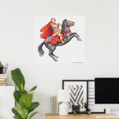Illustratie van Alexander de Grote Poster (Thuiskantoor)
