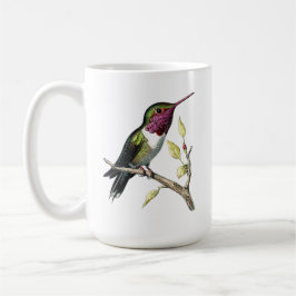 Illustratie van Anna's Kolibrie in vintage stijl Koffiemok