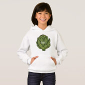 Illustratie van Artichoke cartoon (Voorkant volledig)