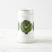 Illustratie van Artichoke cartoon Bierpul (Center)