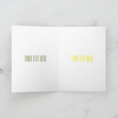 Illustratie van Artichoke cartoon Kaart (Binnen)