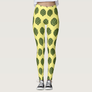Illustratie van Artichoke cartoon Leggings