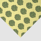 Illustratie van Artichoke cartoon Tissuepapier (Detail)