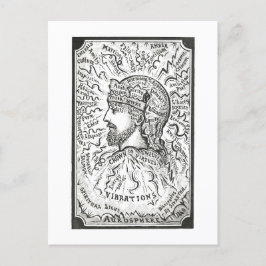  illustratie van Aura Vibrations Briefkaart