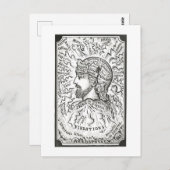  illustratie van Aura Vibrations Briefkaart (Voorkant / Achterkant)