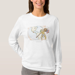 Illustratie van Aztec Jaguar Warrior T-shirt