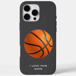 Illustratie van basketball Kunstsport tekenen iPhone 16 Pro Max Hoesje