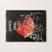 Illustratie van basketball Kunstsport tekenen Legpuzzel (Horizontaal)