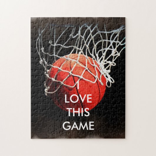 Illustratie van basketball Kunstsport tekenen Legpuzzel (Verticaal)
