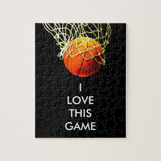 Illustratie van basketball Kunstsport tekenen Legpuzzel (Verticaal)