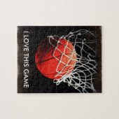 Illustratie van basketball Kunstsport tekenen Legpuzzel (Horizontaal)