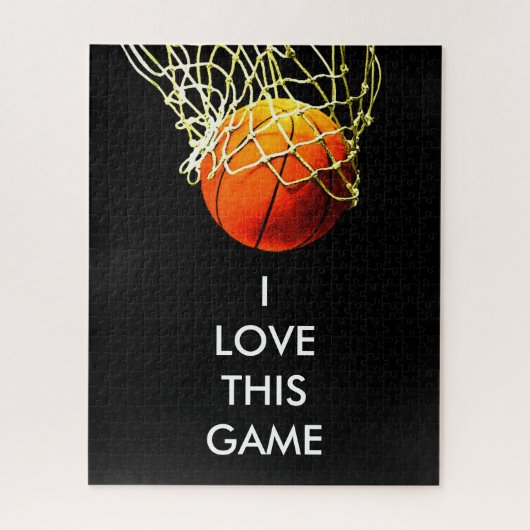 Illustratie van basketball Kunstsport tekenen Legpuzzel (Verticaal)