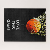 Illustratie van basketball Kunstsport tekenen Legpuzzel (Horizontaal)