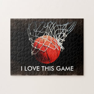 Illustratie van basketball Kunstsport tekenen Legpuzzel