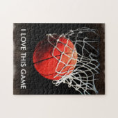 Illustratie van basketball Kunstsport tekenen Legpuzzel (Horizontaal)