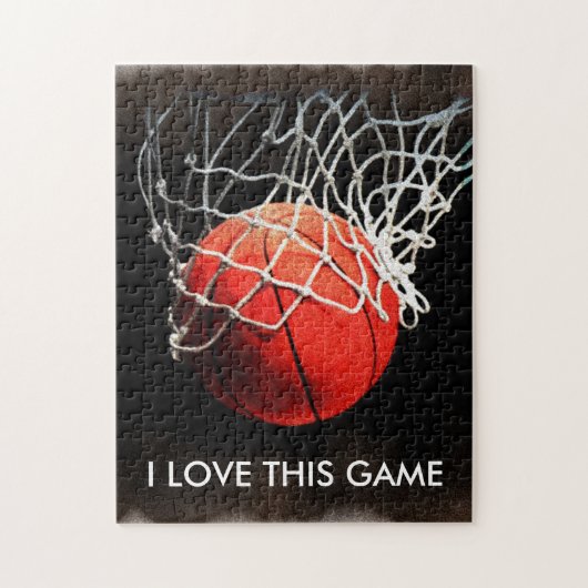 Illustratie van basketball Kunstsport tekenen Legpuzzel (Verticaal)