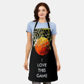 Illustratie van basketball Kunstsport tekenen Schort (Gedragen)