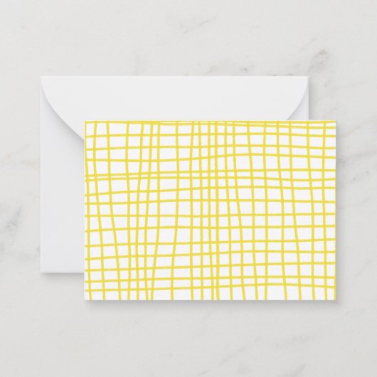 Illustratie van 'Bee My Valentine' voor klasgenote Notitiekaartje (Achterkant)