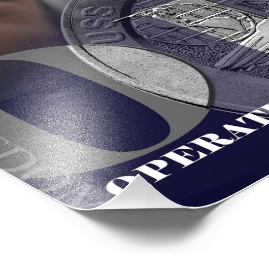 Illustratie van bemanningsleden foto afdruk (Hoek)