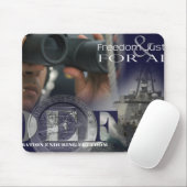 Illustratie van bemanningsleden muismat (Met muis)