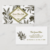 Illustratie van  bijkantoren van bijkantoren van b visitekaartje (Voorkant / Achterkant)