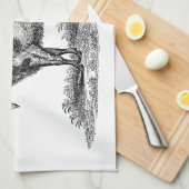 Illustratie van  binnenlandse geiten - geiten van  theedoek (Quarter Fold)