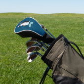 Illustratie van blauwevoetvogel-zeevogel golfheadcover (Insitu)