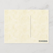  illustratie van botanische Buck Eye Tree Briefkaart (Achterkant)