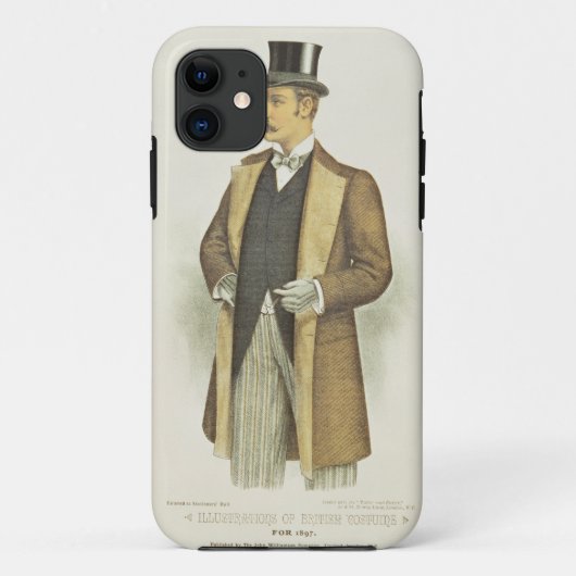 Illustratie van British Costume, pub. door de John Case-Mate iPhone Case (Achterkant)