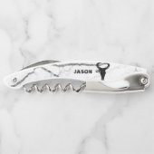 Illustratie van Bull Skull Kurkentrekker (Achterkant)