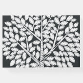 Illustratie van Chalkboard-structuur Wedding Gastenboek (Achterkant)