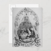 Illustratie van Charles "The Pickwick Papers" Briefkaart (Voorkant / Achterkant)