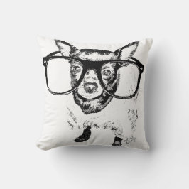 Illustratie van Chihuahua Dog Tekening Kussen