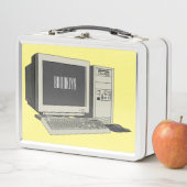 Illustratie van computercartoon (In situ)