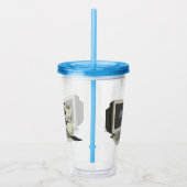 Illustratie van computercartoon acryl drinkbeker (Rechts)