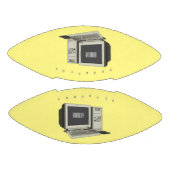 Illustratie van computercartoon american football (Panelen)