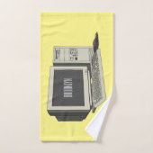 Illustratie van computercartoon bad handdoek (Handdoek)