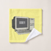 Illustratie van computercartoon bad handdoek (Wasdoekje)