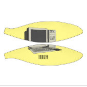 Illustratie van computercartoon basketbal (Panelen)