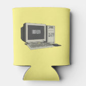 Illustratie van computercartoon blikjeskoeler (Achterkant)