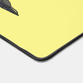 Illustratie van computercartoon bureaumat (Hoek)