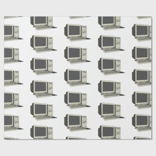 Illustratie van computercartoon cadeaupapier (Vlak)