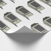 Illustratie van computercartoon cadeaupapier (Hoek)