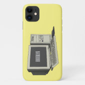Illustratie van computercartoon Case-Mate iPhone case (Achterkant)